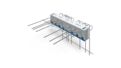 Schöck Isokorb® XT typu K-WU z łożyskiem oporowym HTE-Compact®: Element izolacji termicznej do balkonów wspornikowych lub zadaszeń kotwionych do ściany