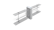 Schöck Isokorb® T type B : élément d'isolation thermique pour le raccordement de poutrelles de console en porte-à-faux 