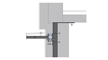 Sanierung: Anschluss von Stahlbalkon an Betondecke