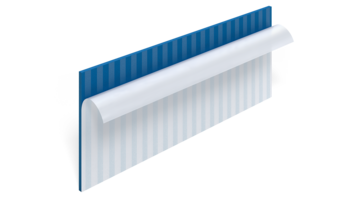 Schöck Tronsole® Typ L: Trittschalldämmung für die Fuge zwischen Treppe und Wand