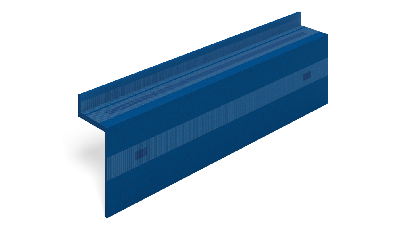 Schöck Tronsole® tipo BZ-XL: l’isolamento al rumore da calpestio tra la rampa delle scale in opera e il pianerottolo