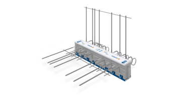 Schöck Isokorb® XT typu K-WO z łożyskiem oporowym HTE-Compact® - łączenie do ścian żelbetowych