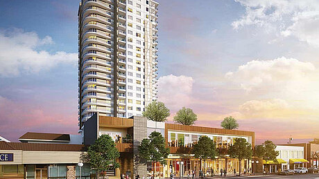 Oceana PARC Retirement Living architectural rendering