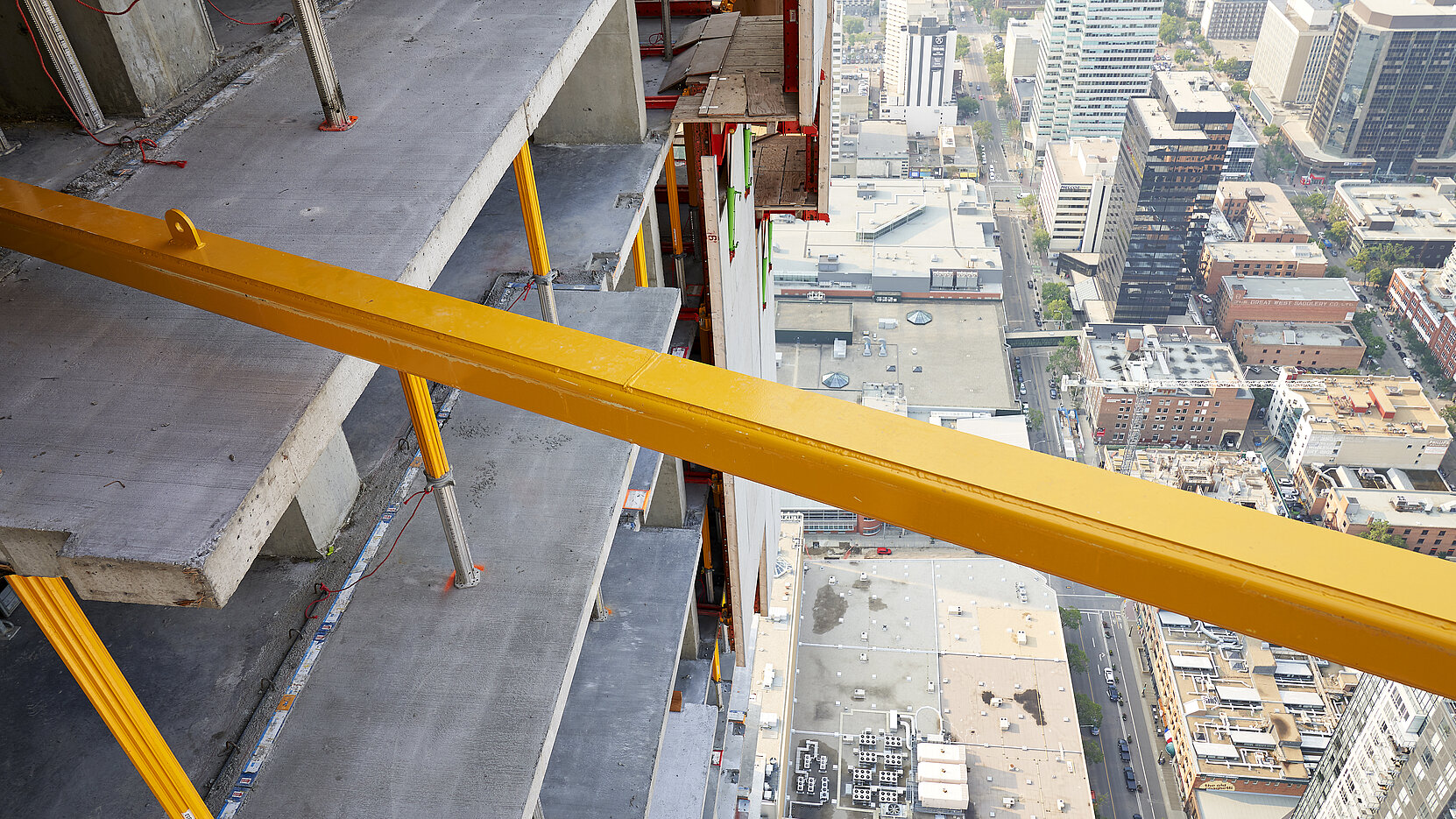Thermally broken balconies at Stantec Tower