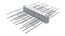 Schöck Isokorb® XT typ D - köldbryggsbrytare för genomgående betonggolv
