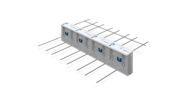 Schöck Isokorb® modèle Q - Rupture thermique pour le transfert des forces transversales aux balcons soutenus